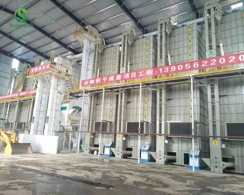 GRAY Circulating Corn Drying Machine 380V For Grain Storage