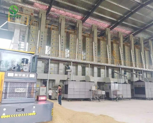 Fully Automatic Paddy Grain Dryer Multi Purpose 30T Gray