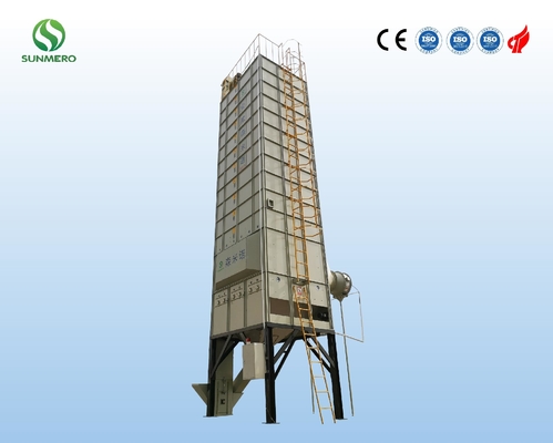 ISO Certified Automatic Drying Maize Grain Dryer , Rice Mill Dryer 22T