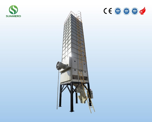 380V Stainless Steel Rice Grain Dryer For Indonesia Rice Grain Processing Plant