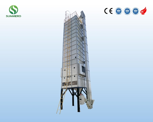 Paddy Dryer Raw Paddy Dryer Circulating Grain Dryer For Rice Drying Of 20 Tons Per Batch