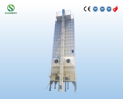 30 Tons Agricultural Rice Grain Dryer 13m Height For Paddy Drying