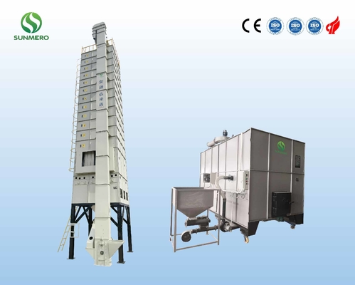 CE Approval 150T Rice Drying Machine ，Husk Furnace Dryer For Rice Processing