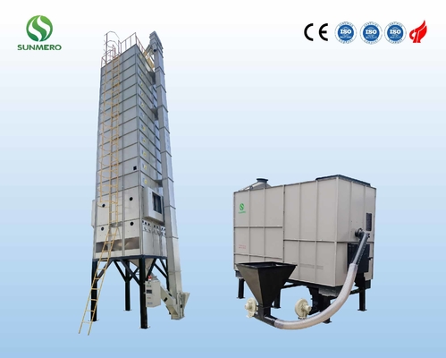 CE Approval 150T Rice Drying Machine ，Husk Furnace Dryer For Rice Processing