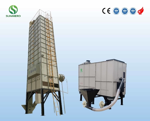 22T Agricultural Maize Grain Dryer Vertical Grain Dryer For Farmers