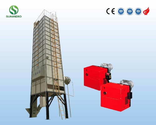 22Ton 380V High Efficiency Rice Mill Dryer For Indonesia Rice Milling Plant