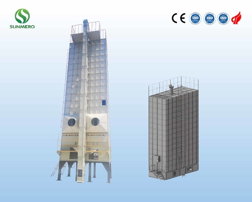 Mechanical Husk Furnace Dryer Horizontal For Rice Flour