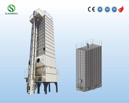 ISO18001 180tons Per Batch Grain Dryer Machine For Vietnam Rice Millers