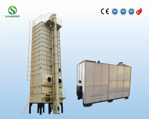 380V Vertical Wheat Grain Dryer High Automation Agricultural