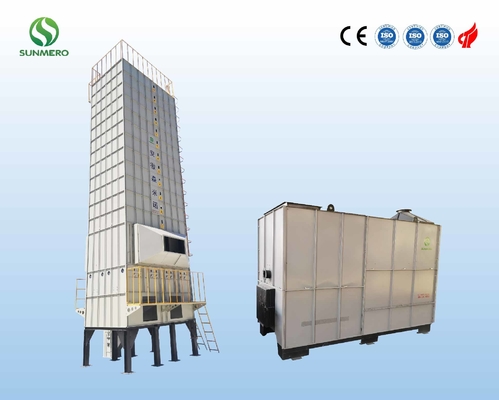 Mechanical Husk Furnace Dryer Horizontal For Rice Flour