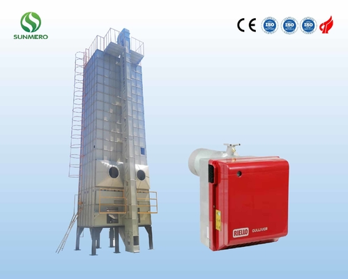 20T Multipurpose Natural Gas Grain Dryer For Wheat Corn Rice