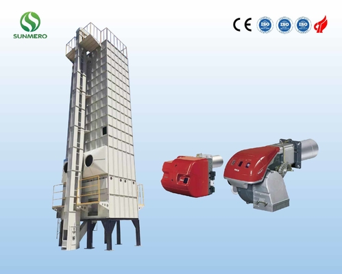 Batch Type Customized Cereal Drying Machine 380V For Parboiled Rice