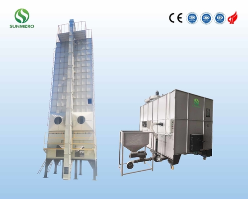 30T Compact Structure Rice Grain Dryer , Paddy Grain Dryer Automatic