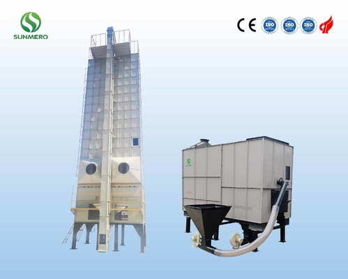 30T Compact Structure Rice Grain Dryer , Paddy Grain Dryer Automatic