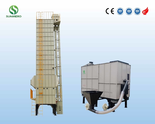 380V Fully Automatic Recirculating Grain Dryer 15 Ton Per Batch