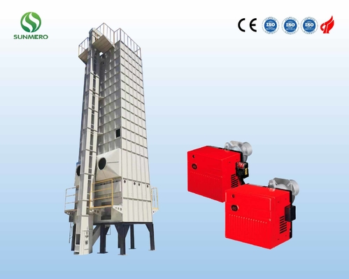 50T Automatic Mechanical Rice Mill Dryer Intelligent One Stop