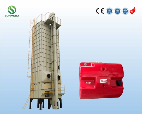 Intelligent Recirculation Paddy Grain Dryer Of 30 Tons Per Batch