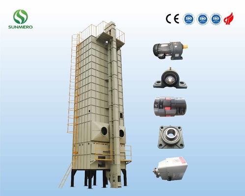 30T Circulating Mechanical Rice Grain Dryer Grain Processing Machine For Wheat