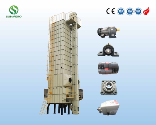 Multifunctional Rice Mill Dryer Tower Corn Dryer 30 Tons Per Batch