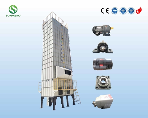 Intelligent 30ton Mechanical Rice Grain Dryer For Maize Milling Plant