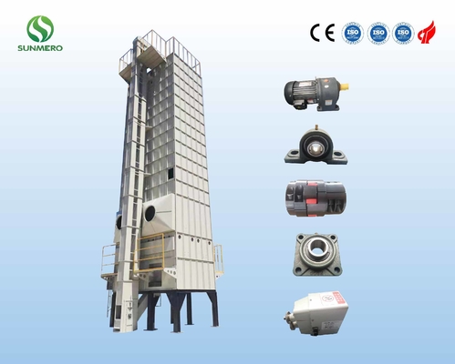 SUNMERO Commercial Beans Dryer Machine Grain Processing Equipment 30T