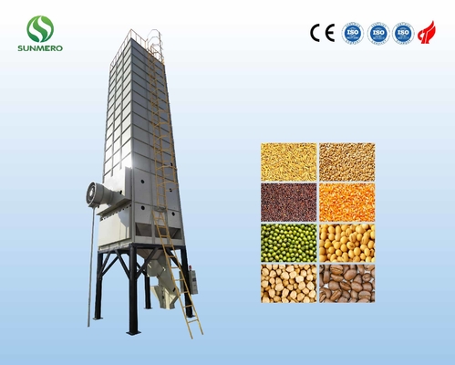 20 Tons Rice Grain Dryer For Paddy Drying Batch Type