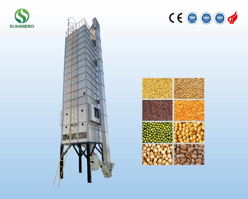 ISO Approval 20ton Maize Drying Machine , Electric Farming Equipment Automatic