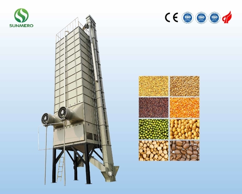 22Ton 380V High Efficiency Rice Mill Dryer For Indonesia Rice Milling Plant