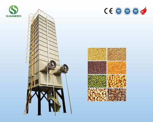 20000KG Per Batch Mechanical Batch Corn Dryer For Milling Plant