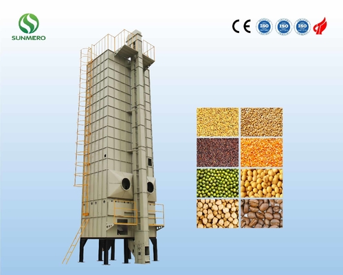 High Drying Efficiency Re Circulating Rice Grain Dryer Of 30tons