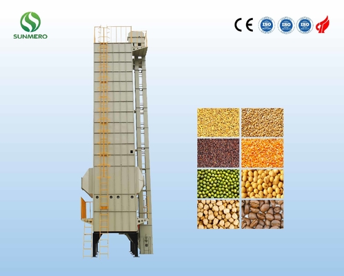 SUNMERO Commercial Beans Dryer Machine Grain Processing Equipment 30T
