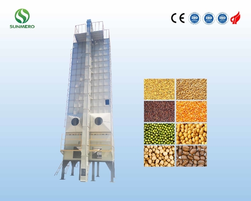 380V Fully Automatic Recirculating Grain Dryer 15 Ton Per Batch