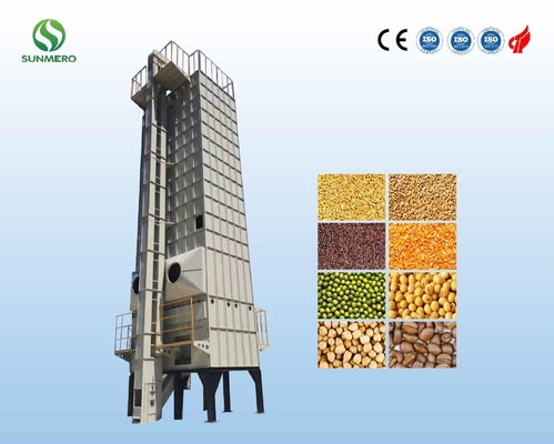 Intelligent 30ton Mechanical Rice Grain Dryer For Maize Milling Plant