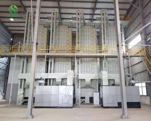 15ton Vertical Circulating Mechanical Dryer For Corn High Automation