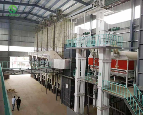 3Kw Grain Machinery Rice Drying Machine 8ton Per Hour For Rice Processing Plant