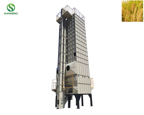 30 Tons Fully Automatic Recirculating Grain Dryer For Beans Pulses