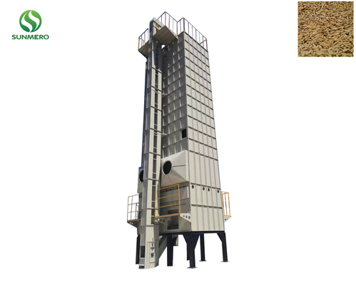 30 Tons Fully Automatic Recirculating Grain Dryer For Beans Pulses