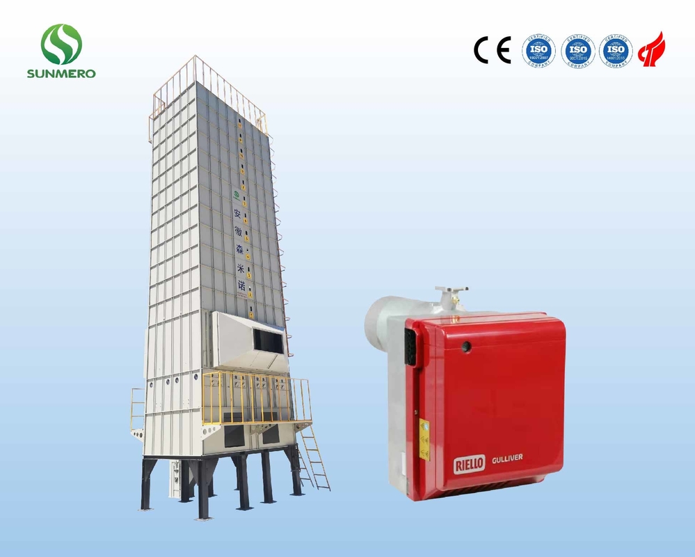 Low Temperature Circulating Paddy Grain Dryer ISO9001 Approval For Corn