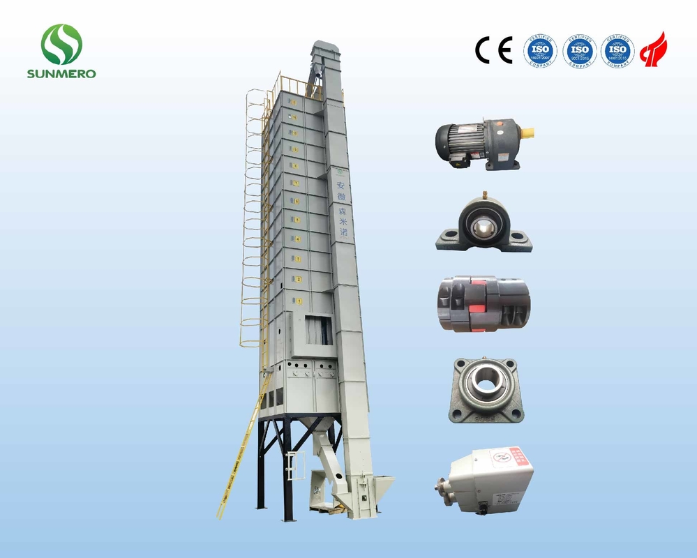 Batch Type Customized Cereal Drying Machine 380V For Parboiled Rice