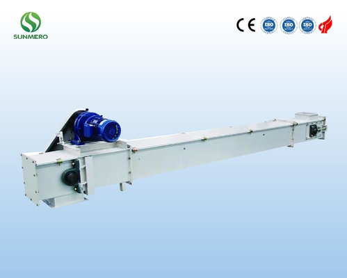400M3/H 3Kw Scraper Chain Conveyor For Rice Milling Plants