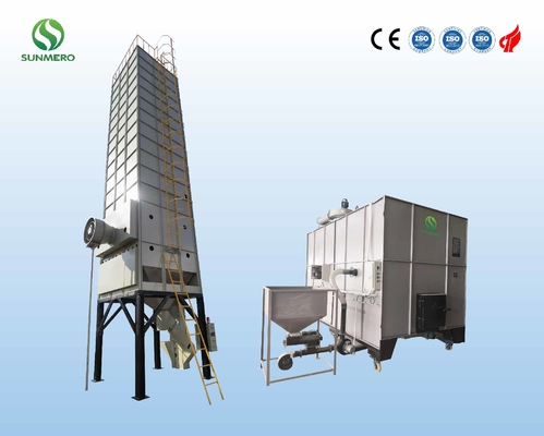 1450rpm Tower Type Grain Dryer Machine Horizontal For Cereal