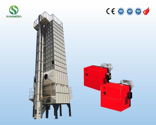 30Ton Agricultural Rice Drying Equipment Wear Resistant With IOS9001