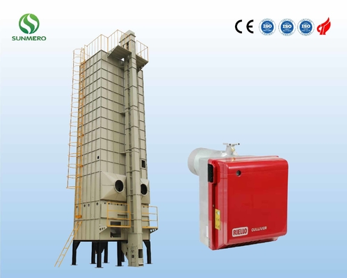 SUNMERO Cross Flow Type Rice Mill Dryer For Grain Storage